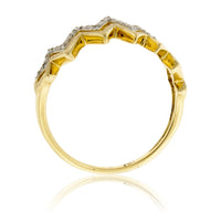 Gold Mountain Zig Zag Diamond Fashion Ring - Park City Jewelers