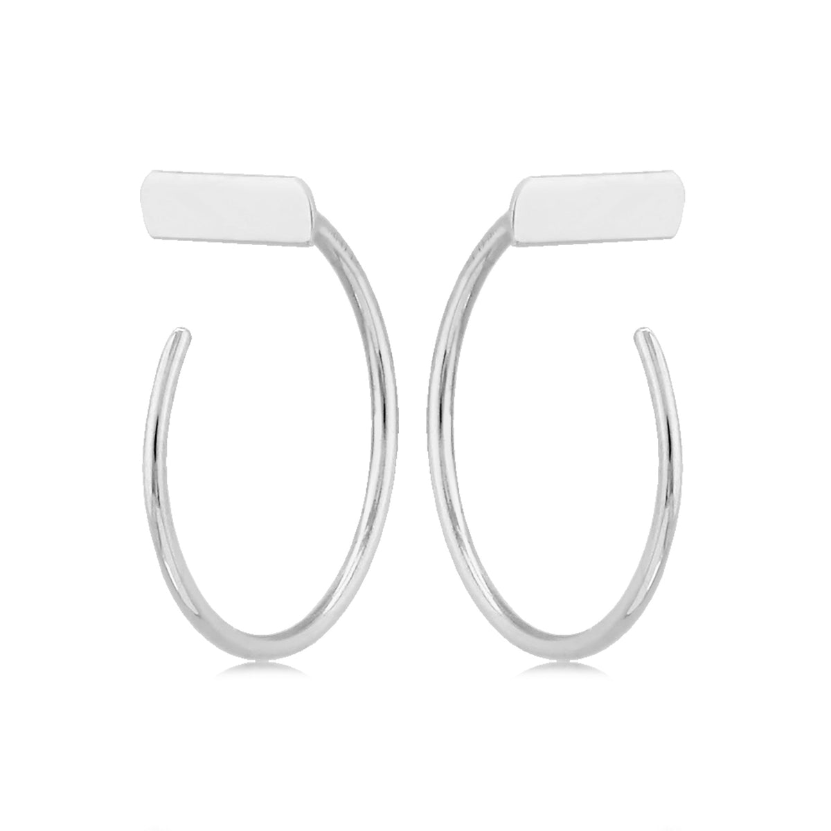 Gold Simple Bar Cuff Earring - Park City Jewelers