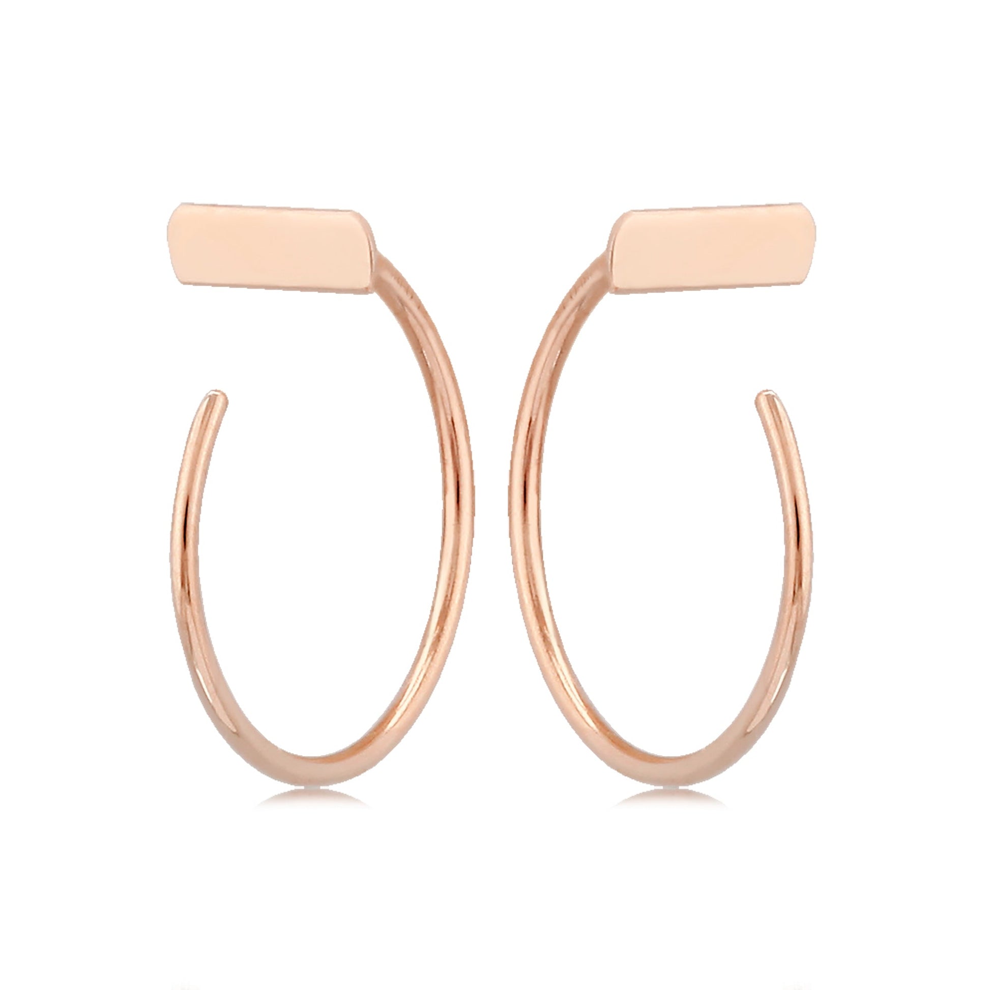 Gold Simple Bar Cuff Earring - Park City Jewelers