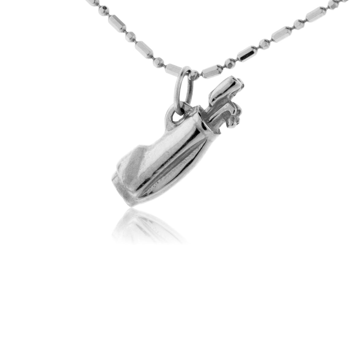 Golf Bag And Clubs Charm - Park City Jewelers
