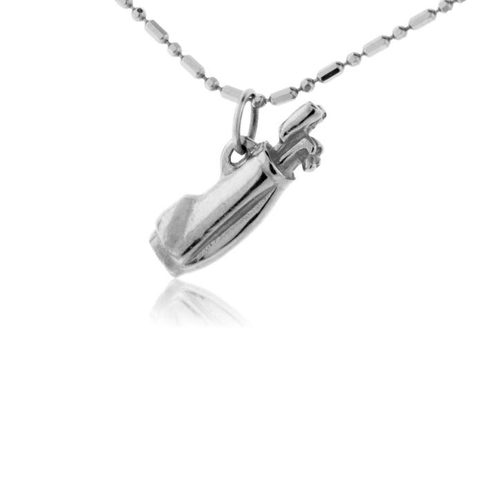Golf Bag And Clubs Charm - Park City Jewelers
