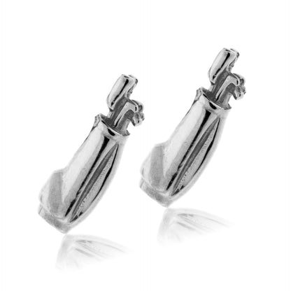 Golf Bag And Clubs Stud Earrings - Park City Jewelers