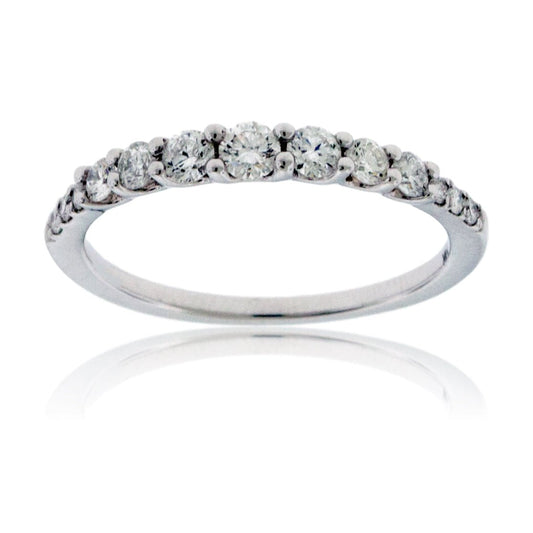 Graduating Large to Small Diamond Band - Park City Jewelers