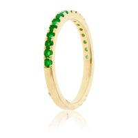 Green Emerald Band - Park City Jewelers