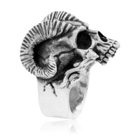 Horned Skull Ring - Park City Jewelers