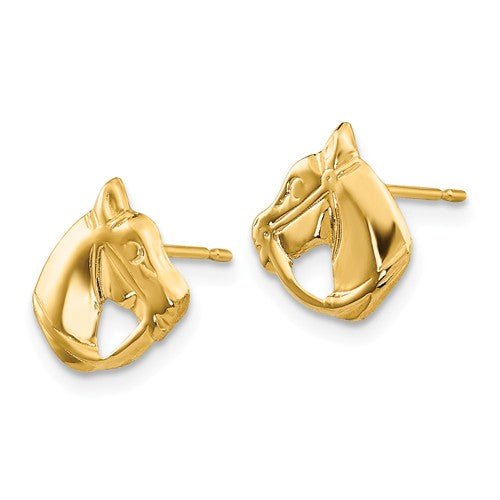 Horse Head Post Stud Earrings - Park City Jewelers
