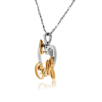 I Love Golf Pendant - Park City Jewelers