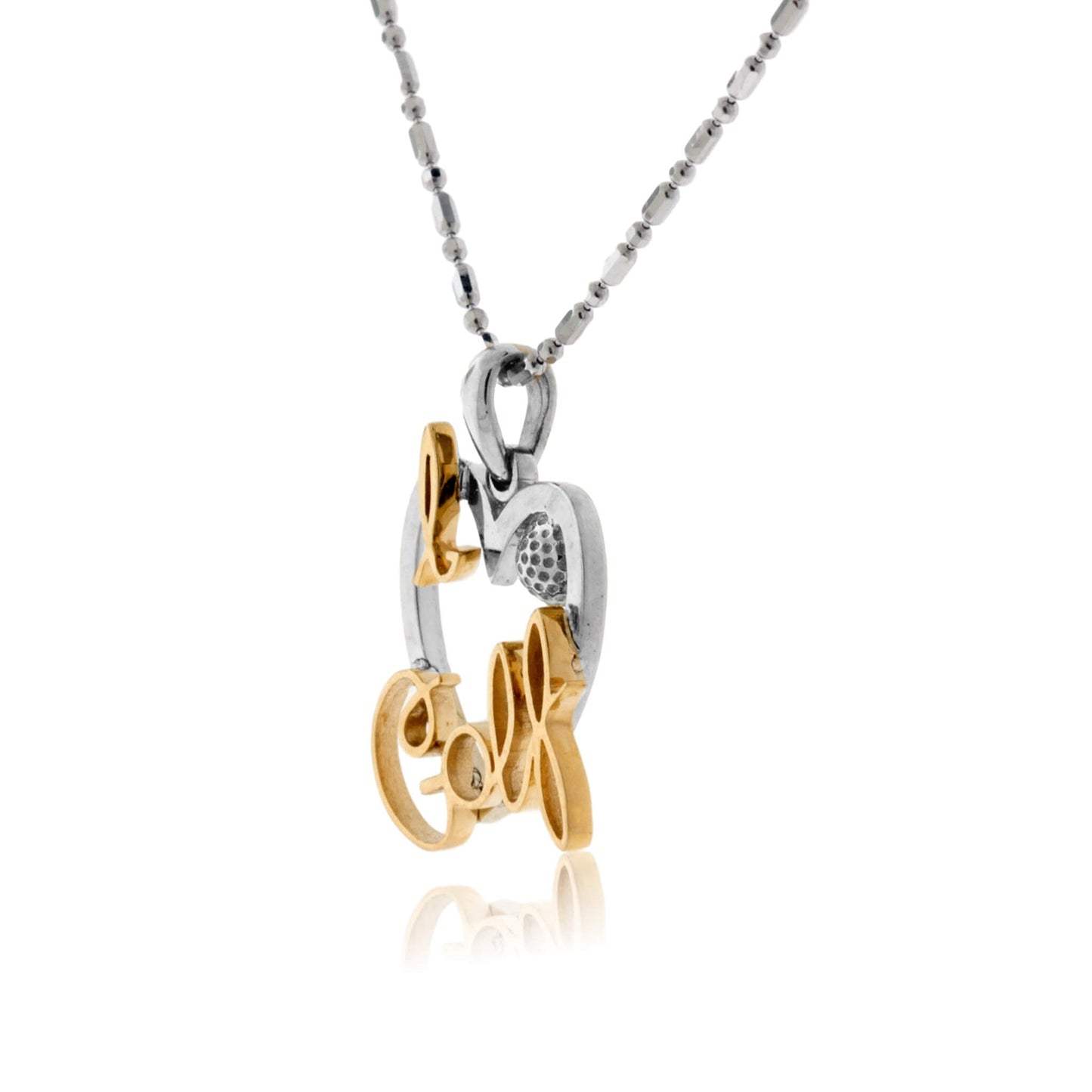 I Love Golf Pendant - Park City Jewelers