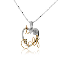 I Love Golf Pendant - Park City Jewelers