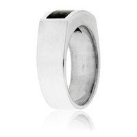 Inlay Ring in Sterling Silver - Park City Jewelers