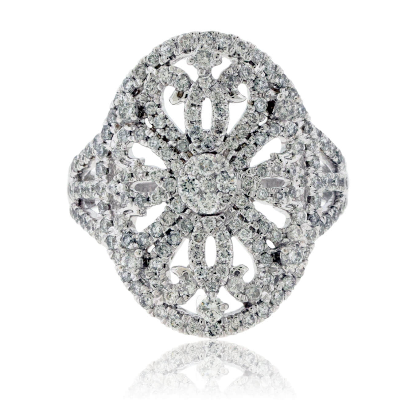 Intricate Bold Diamond Ring - Park City Jewelers