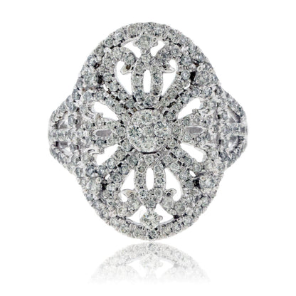 Intricate Bold Diamond Ring - Park City Jewelers