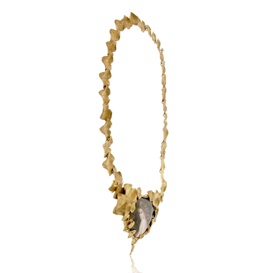 Ivy with Woman in the Leaves Interchangeable Enamel Necklace - Park City Jewelers