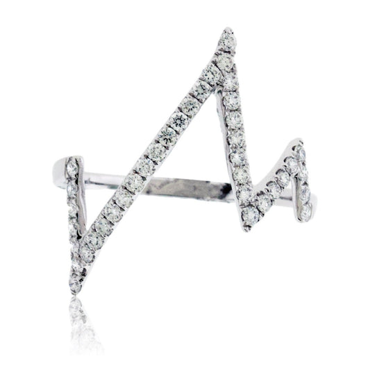 Lightning Strike Diamond Fashion Ring - Park City Jewelers