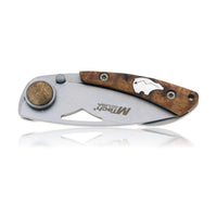 M Tech Knife with Silver Animal Inlay - Park City Jewelers