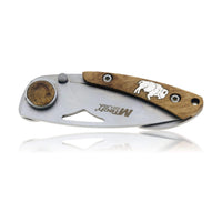 M Tech Knife with Silver Animal Inlay - Park City Jewelers