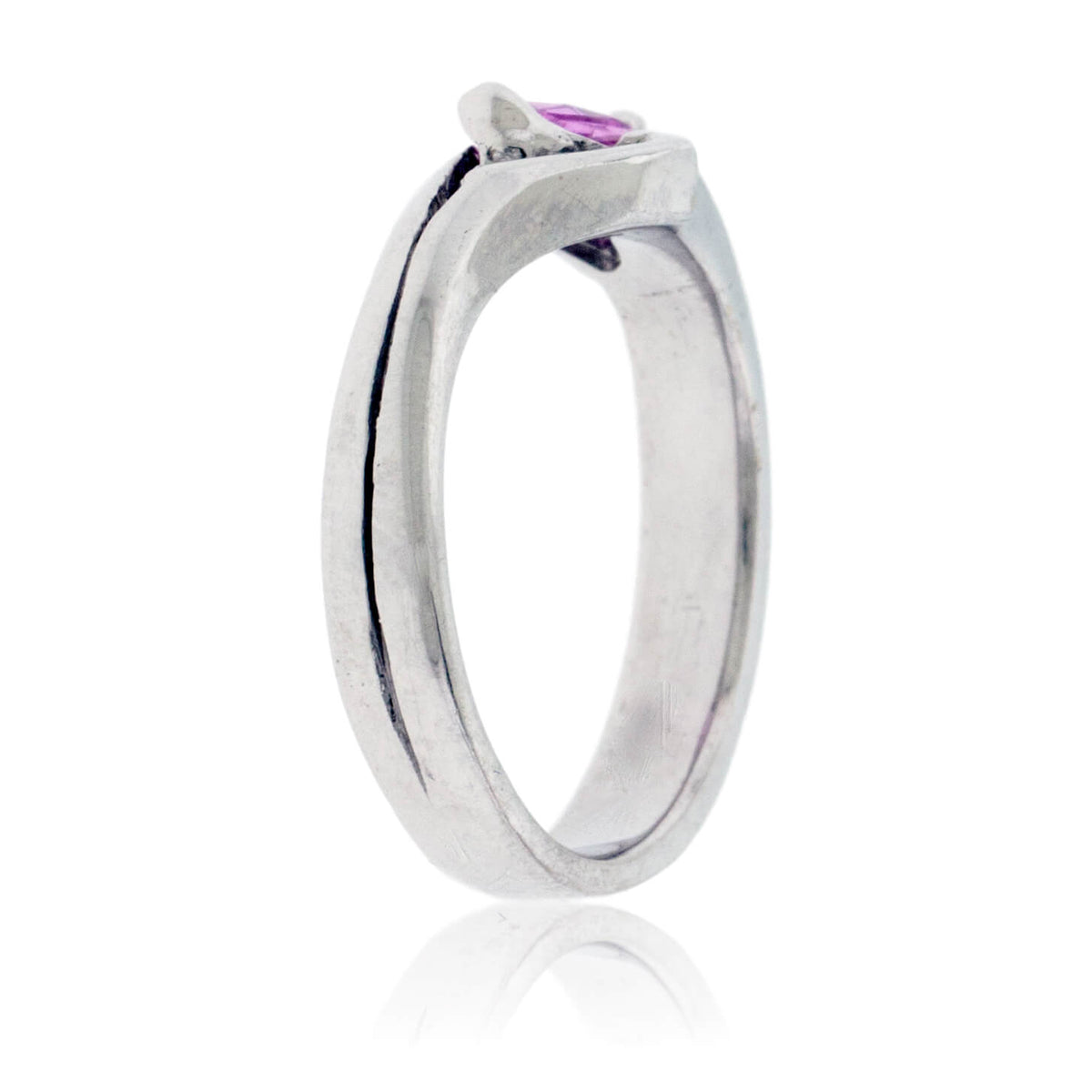 Marquise Pink Sapphire and Diamond Ring - Park City Jewelers
