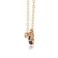 Mixed Gemstone & Diamond Queen Bee Pendant - Park City Jewelers