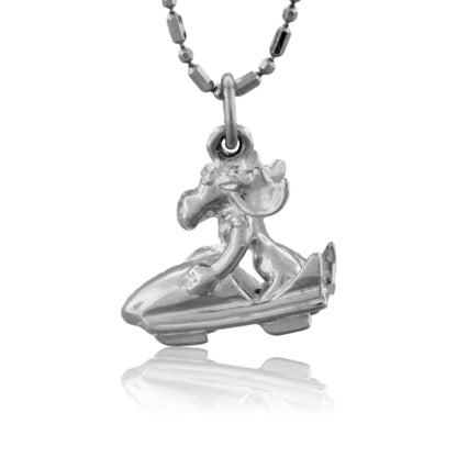 Moose Bobsledding Charm - Park City Jewelers