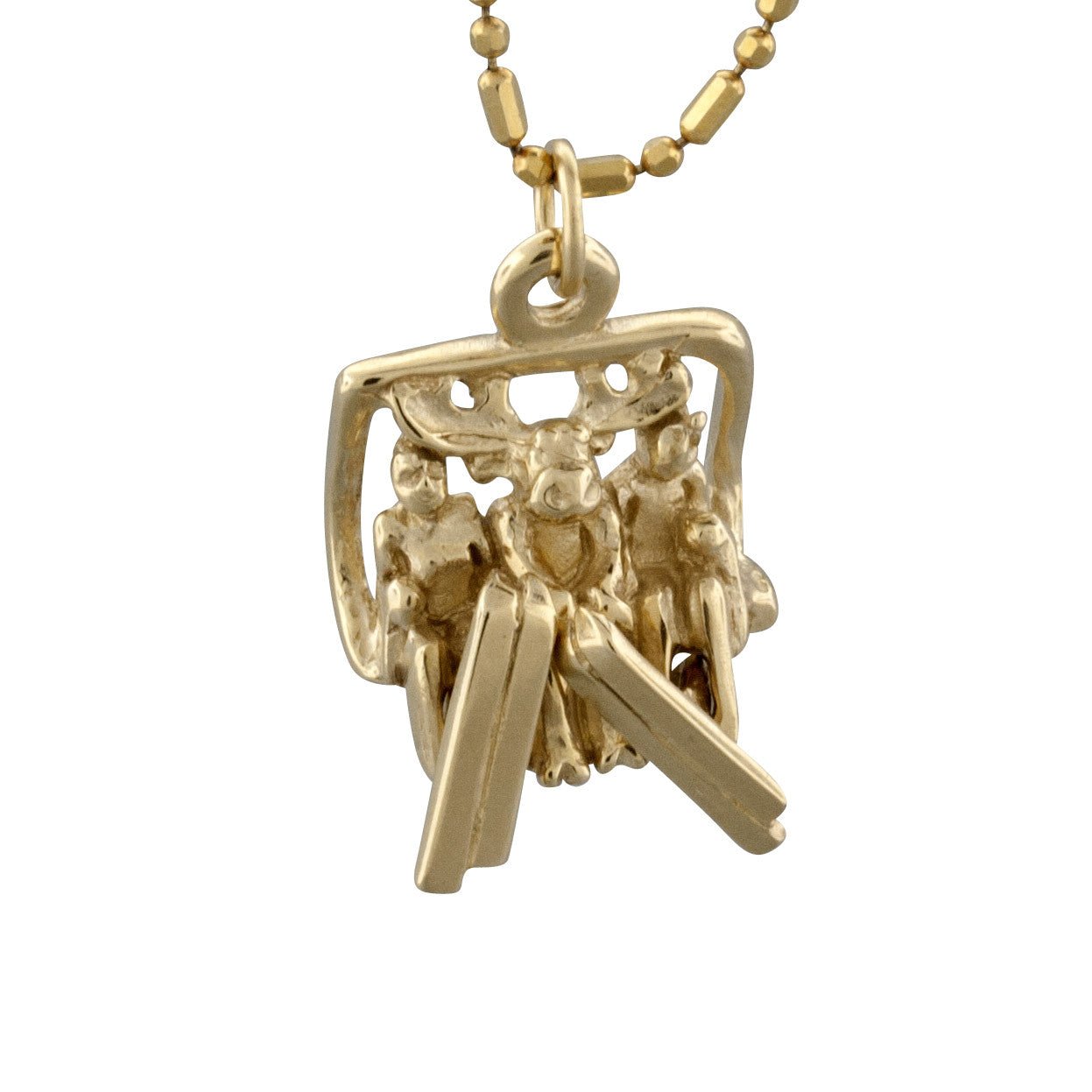 Moose Ski Lift Charm - Park City Jewelers