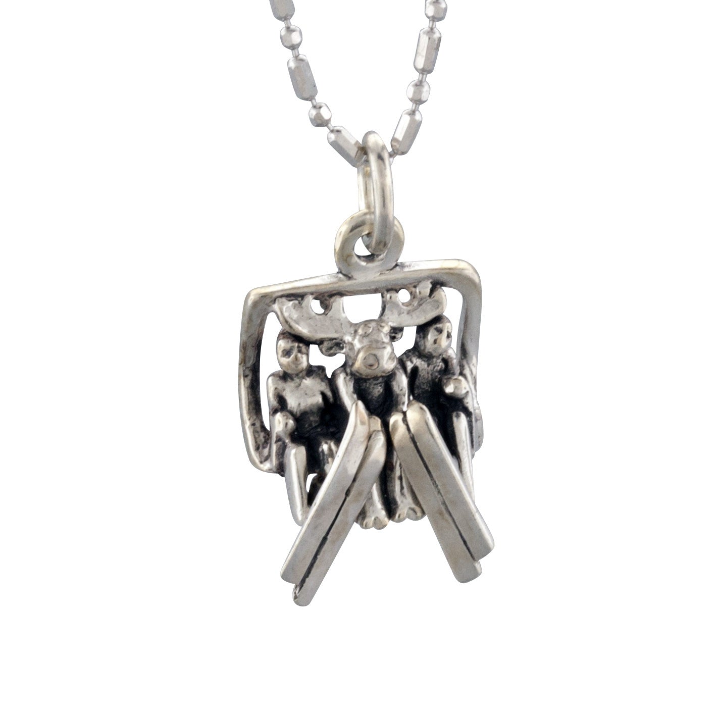Moose Ski Lift Charm - Park City Jewelers