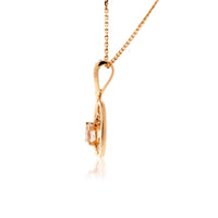 Morganite and Diamond Pendant - Park City Jewelers