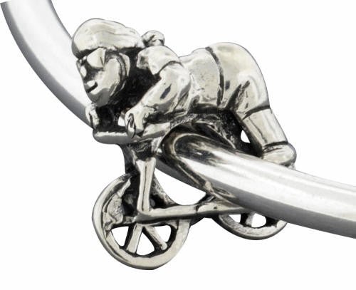 Mountain Bike Bracelet Bead - Park City Jewelers