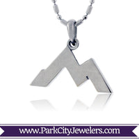 Mountain Peak Ridgeline Pendant - Park City Jewelers