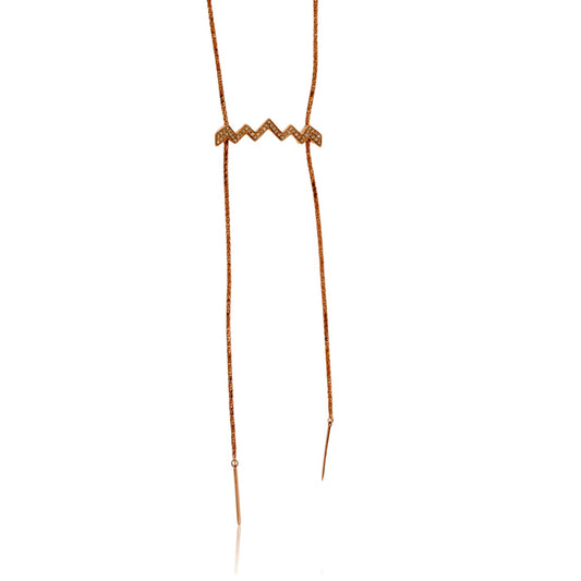 Mountain Silhouette Lariat Style Necklace - Park City Jewelers