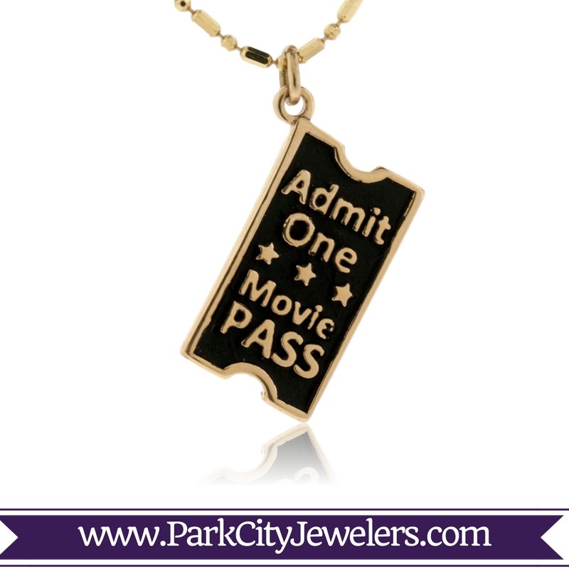 Movie Pass Charm - Park City Jewelers