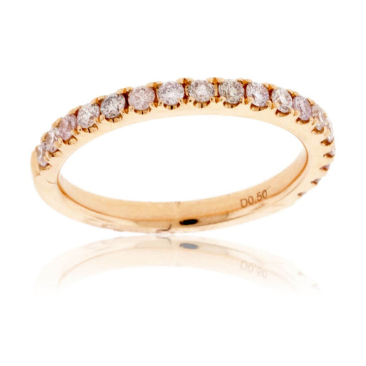 Natural Pink Diamond Band - Park City Jewelers