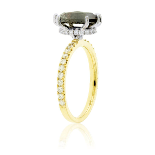 Natural Salt and Pepper Diamond & Diamond Ring - Park City Jewelers