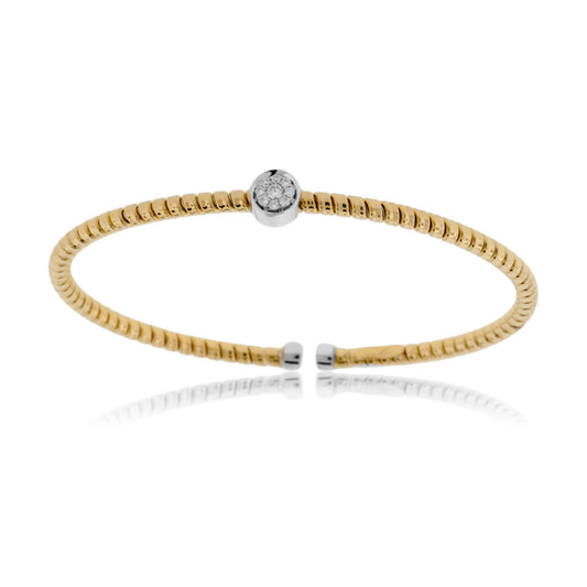 Open Back Flexing Diamond Bracelet - Park City Jewelers