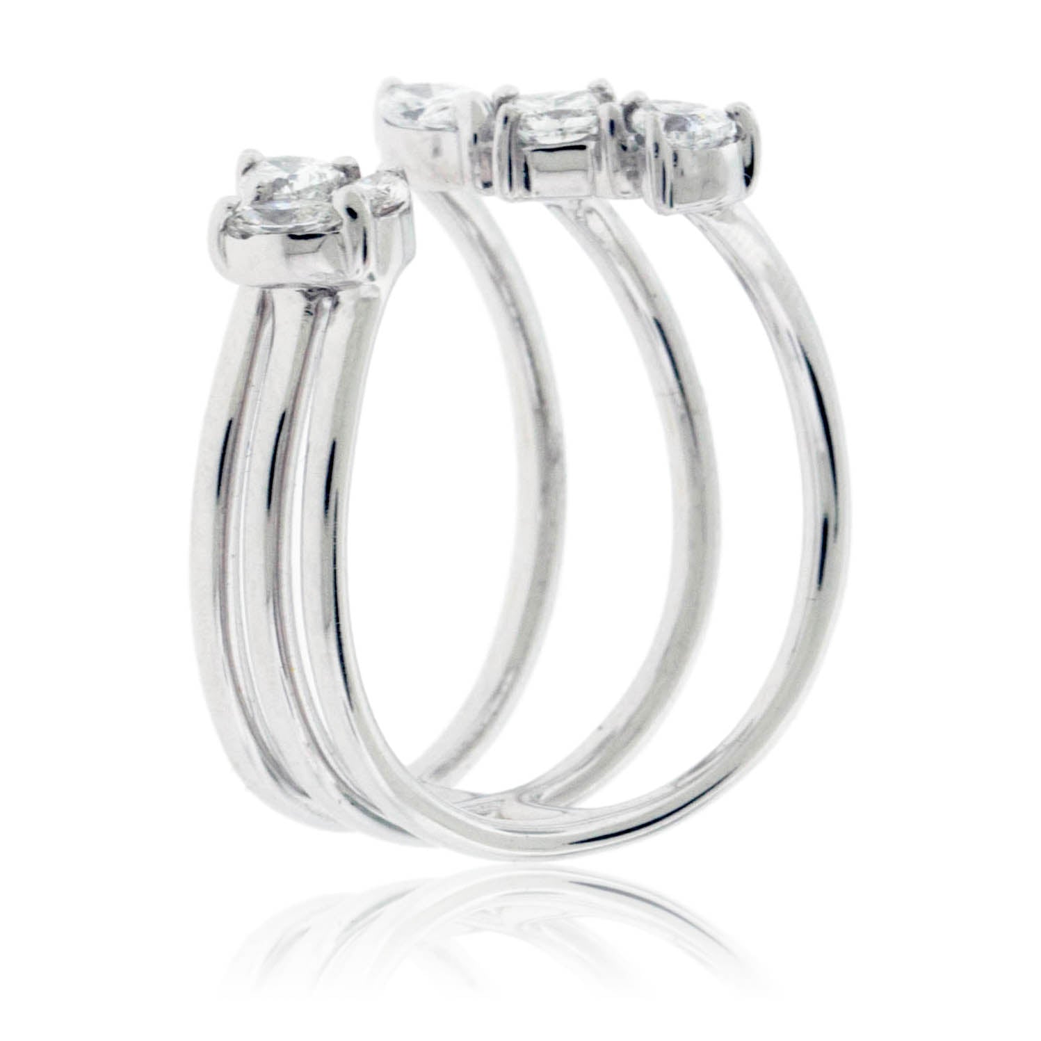 Open Diamond Cluster Ring - Park City Jewelers