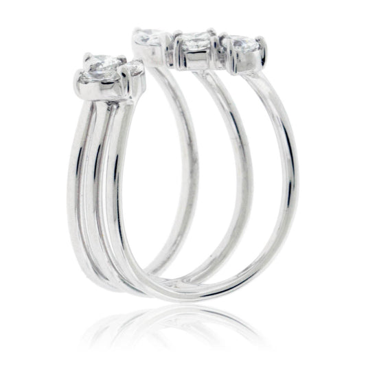 Open Diamond Cluster Ring - Park City Jewelers