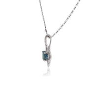 Oval Alexandrite & Diamond on Point Style Pendant - Park City Jewelers