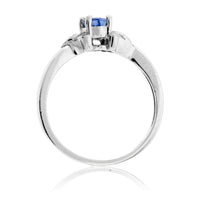 Oval Cut Tanzanite & Diamond Accented Ring - Park City Jewelers