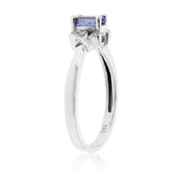 Oval Cut Tanzanite & Diamond Accented Ring - Park City Jewelers