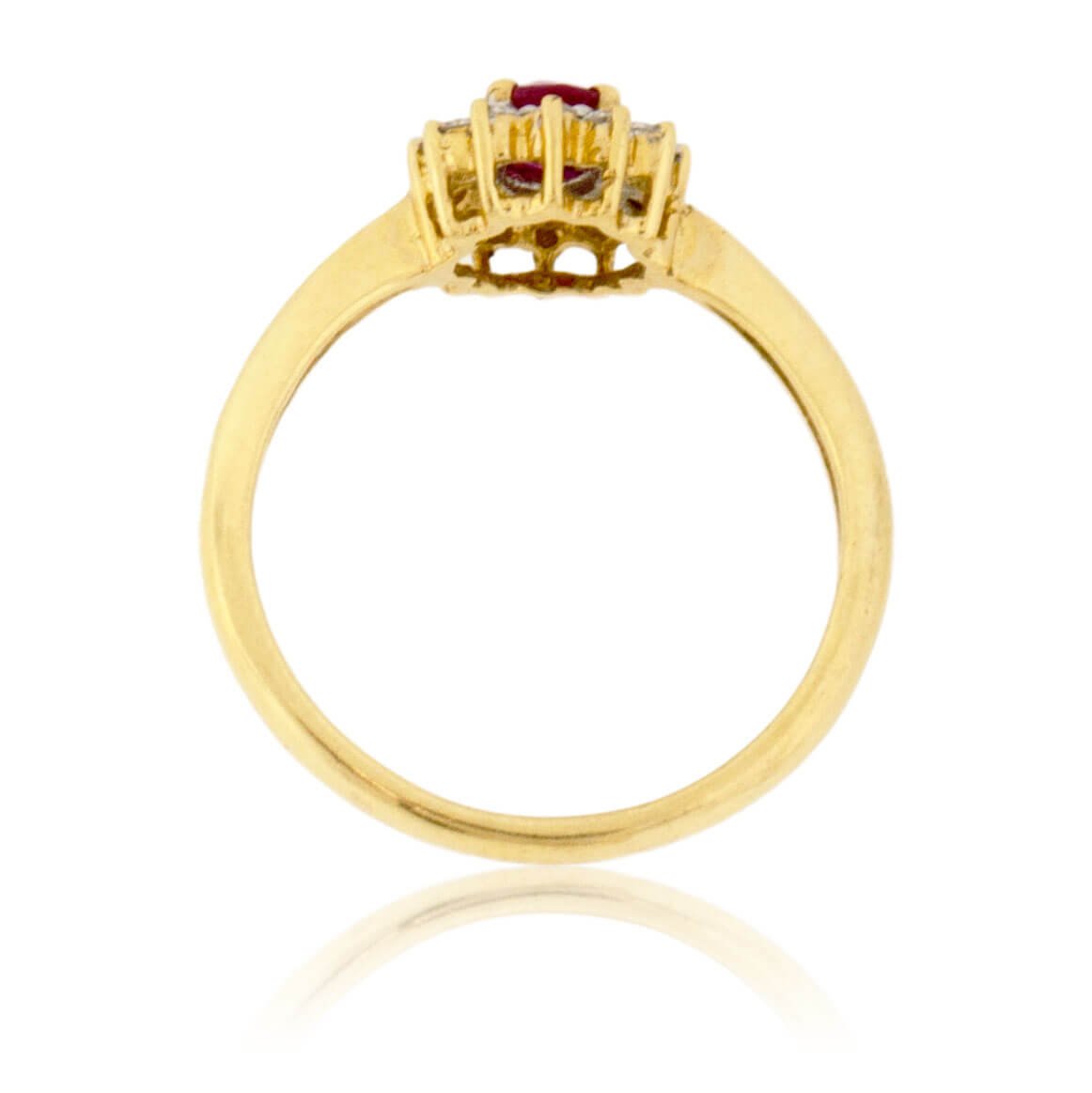 Oval Estate Style Ruby Ring - Park City Jewelers