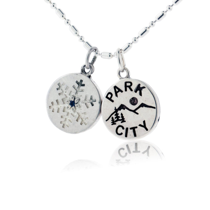 Park City Disc Charm - Park City Jewelers