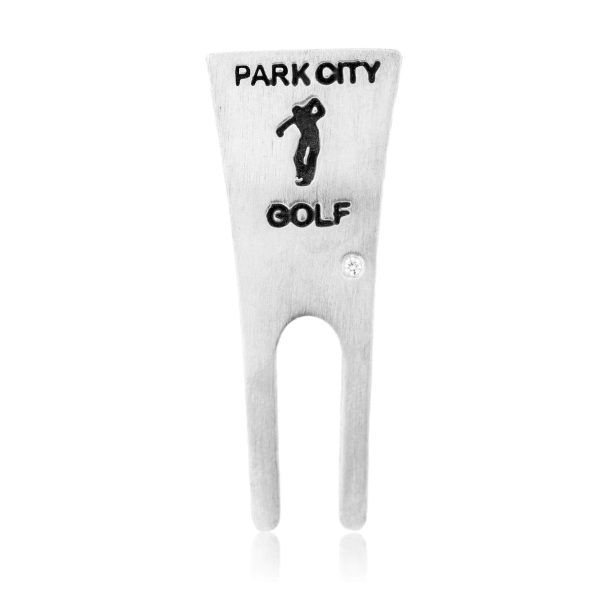Park City Golf Divot Tool in Sterling Silver - Park City Jewelers