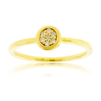 Petite Diamond Cluster Ring - Park City Jewelers