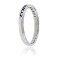 Platinum and Diamond Anniversary Band - Park City Jewelers