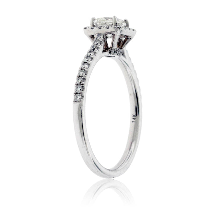 Princess Cut Diamond Engagement Ring - Park City Jewelers