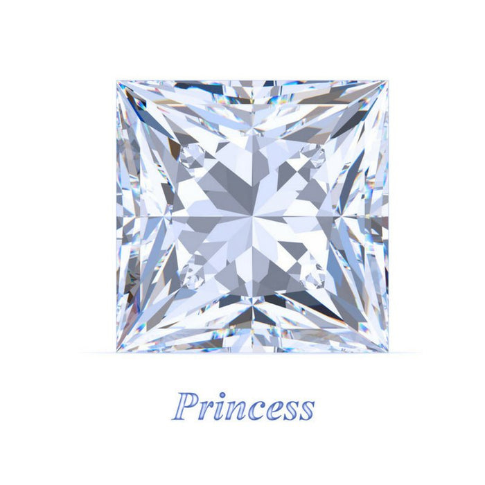 Princess Cut Moissanite Loose Stones - Park City Jewelers