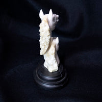 Quartz and Calcite Two Horse Head Statue - Park City Jewelers