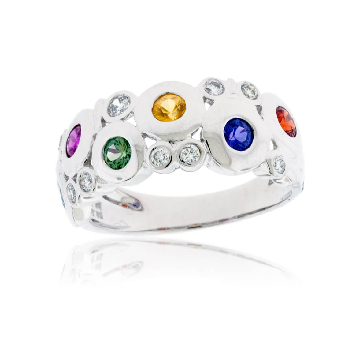 Rainbow on sale gem ring