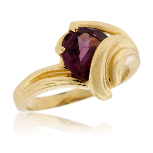 Raspberry Garnet Gold Ring - Park City Jewelers