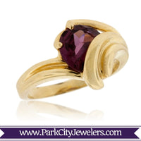 Raspberry Garnet Gold Ring - Park City Jewelers