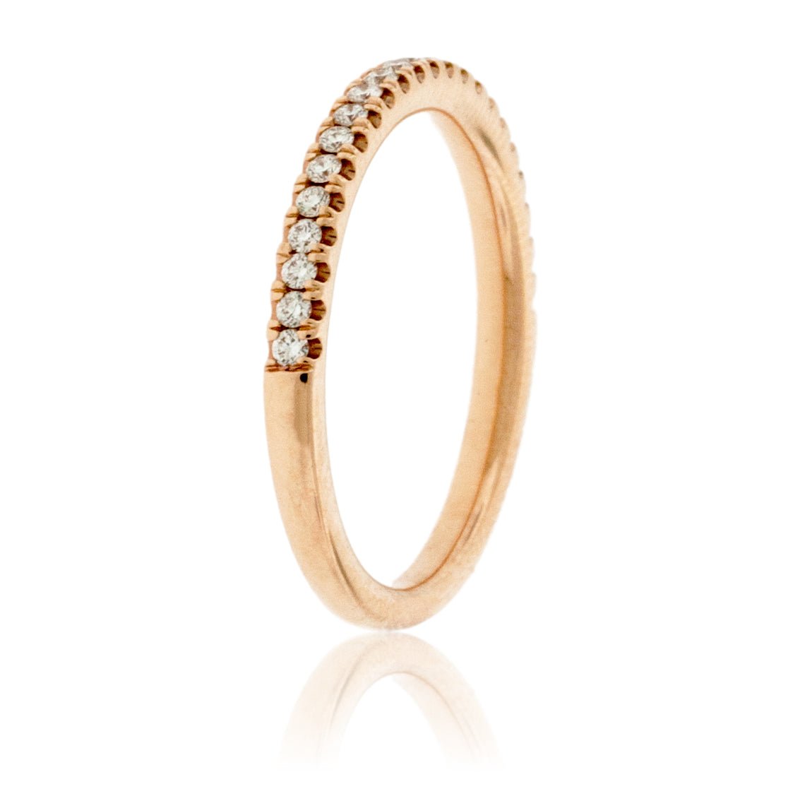 Rose Gold .20ctw Diamond Anniversary Band - Park City Jewelers